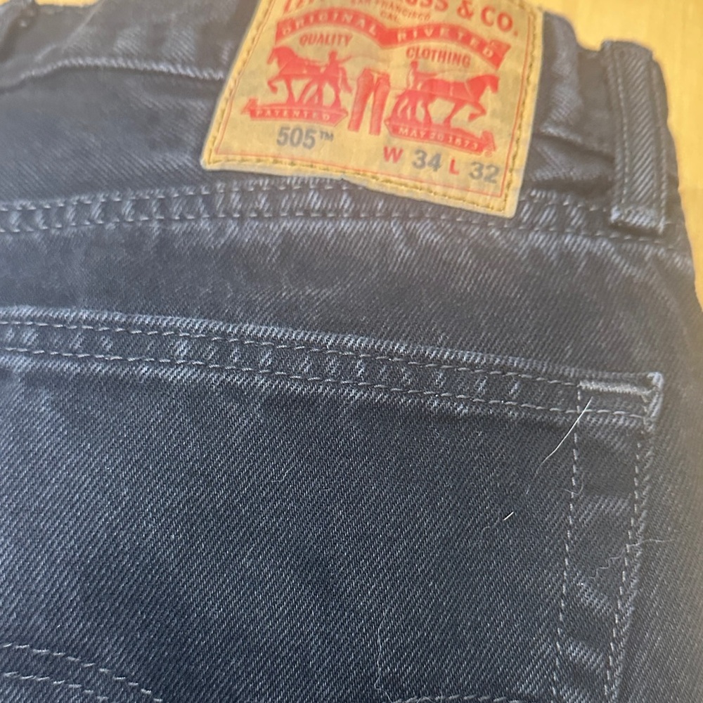 Levi's Men's Dark Indigo Straight Jeans